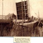 Eerste boot nw brug